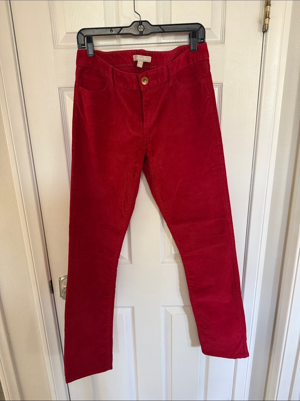 Banana Republic Crimson Corduroy Pants